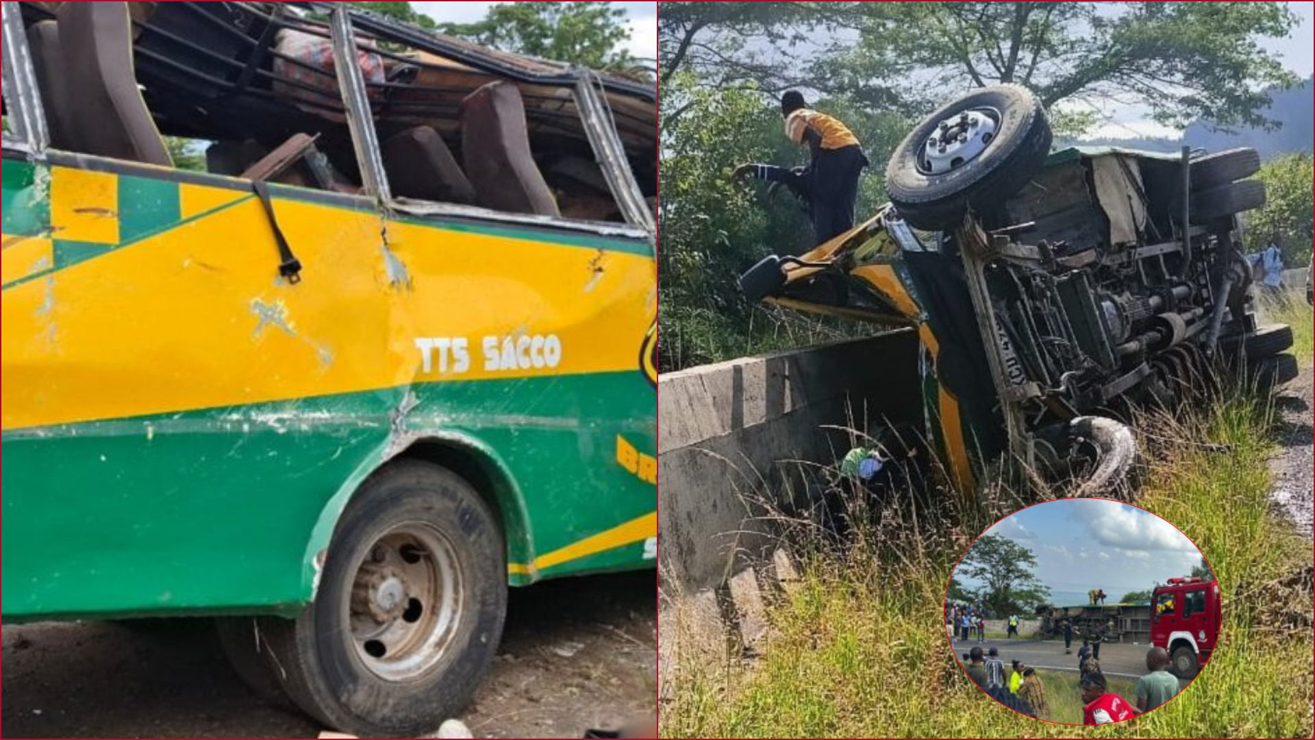 A road accident on Taita Taveta claimed the lives of six people, among them four students.